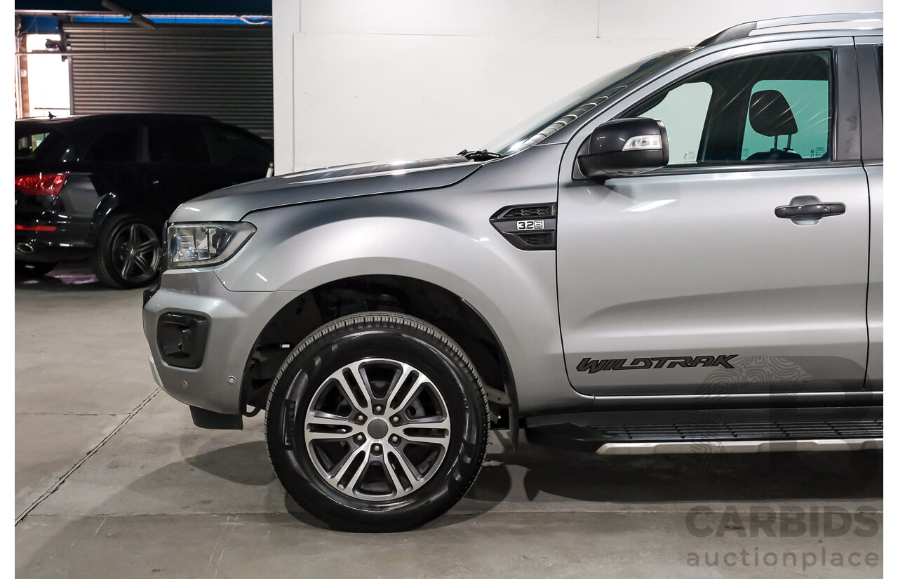 5/2021 Ford Ranger Wildtrak 3.2 (4x4) PX MKIII MY21.25 Double Cab P/Up Aluminium Metallic Turbo Diesel 3.2L