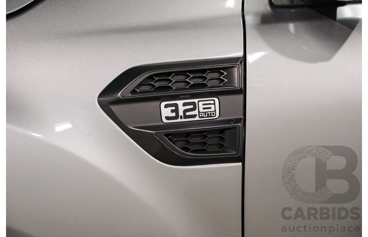 5/2021 Ford Ranger Wildtrak 3.2 (4x4) PX MKIII MY21.25 Double Cab P/Up Aluminium Metallic Turbo Diesel 3.2L