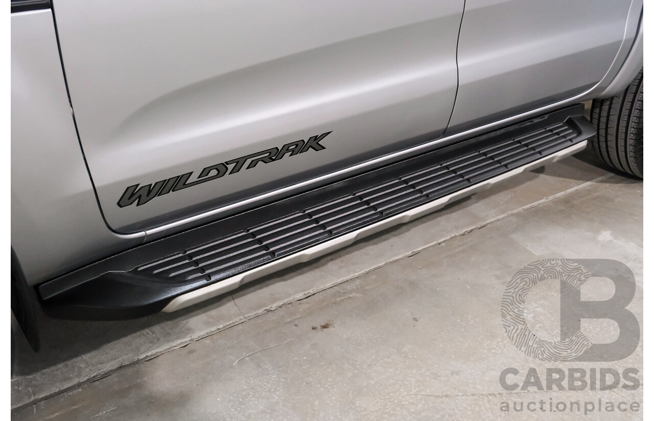 5/2021 Ford Ranger Wildtrak 3.2 (4x4) PX MKIII MY21.25 Double Cab P/Up Aluminium Metallic Turbo Diesel 3.2L