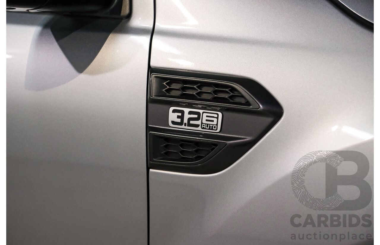 5/2021 Ford Ranger Wildtrak 3.2 (4x4) PX MKIII MY21.25 Double Cab P/Up Aluminium Metallic Turbo Diesel 3.2L