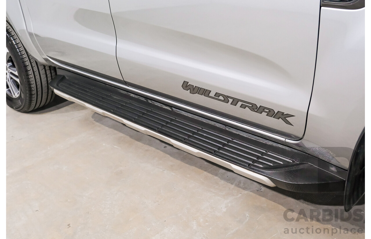5/2021 Ford Ranger Wildtrak 3.2 (4x4) PX MKIII MY21.25 Double Cab P/Up Aluminium Metallic Turbo Diesel 3.2L