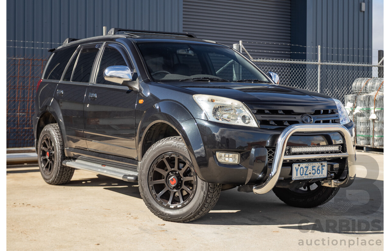 6/2010 Great Wall X240 (4x4) CC6461KY 4d Wagon Crystal Black 2.4L