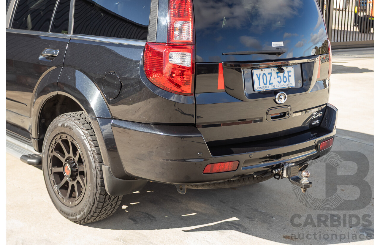 6/2010 Great Wall X240 (4x4) CC6461KY 4d Wagon Crystal Black 2.4L