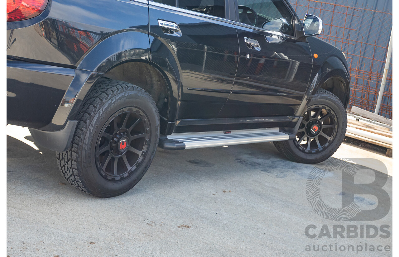 6/2010 Great Wall X240 (4x4) CC6461KY 4d Wagon Crystal Black 2.4L