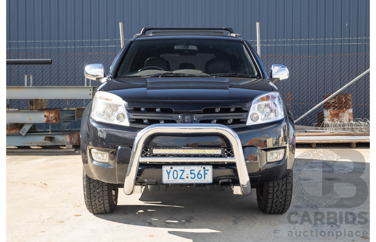 6/2010 Great Wall X240 (4x4) CC6461KY 4d Wagon Crystal Black 2.4L