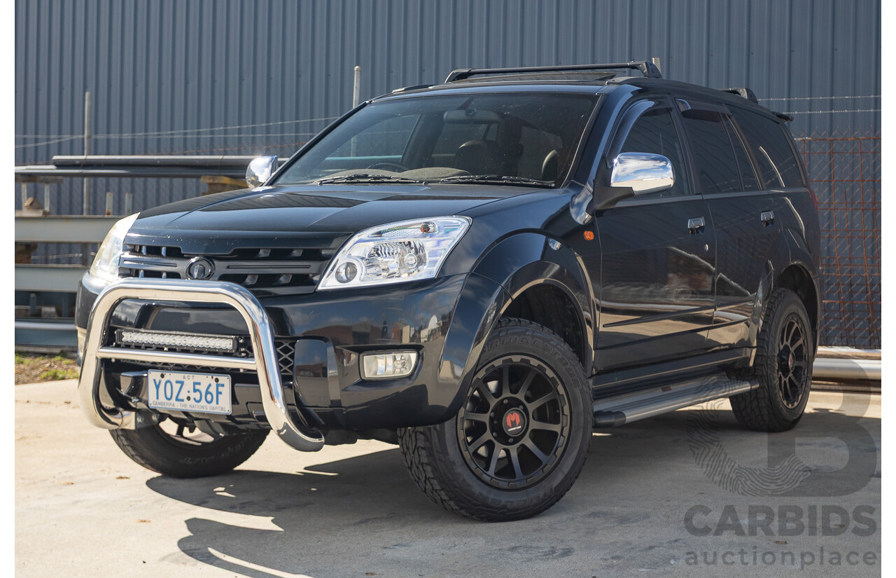 6/2010 Great Wall X240 (4x4) CC6461KY 4d Wagon Crystal Black 2.4L