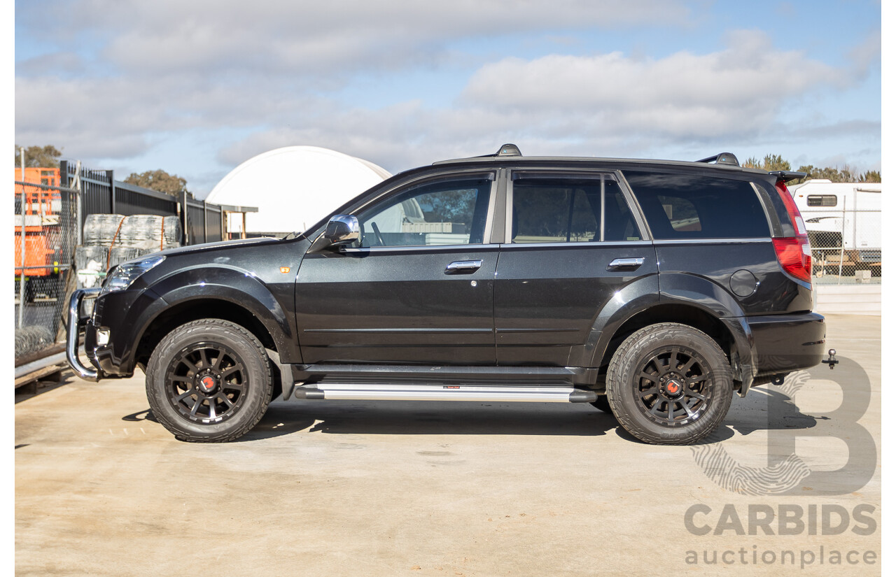 6/2010 Great Wall X240 (4x4) CC6461KY 4d Wagon Crystal Black 2.4L
