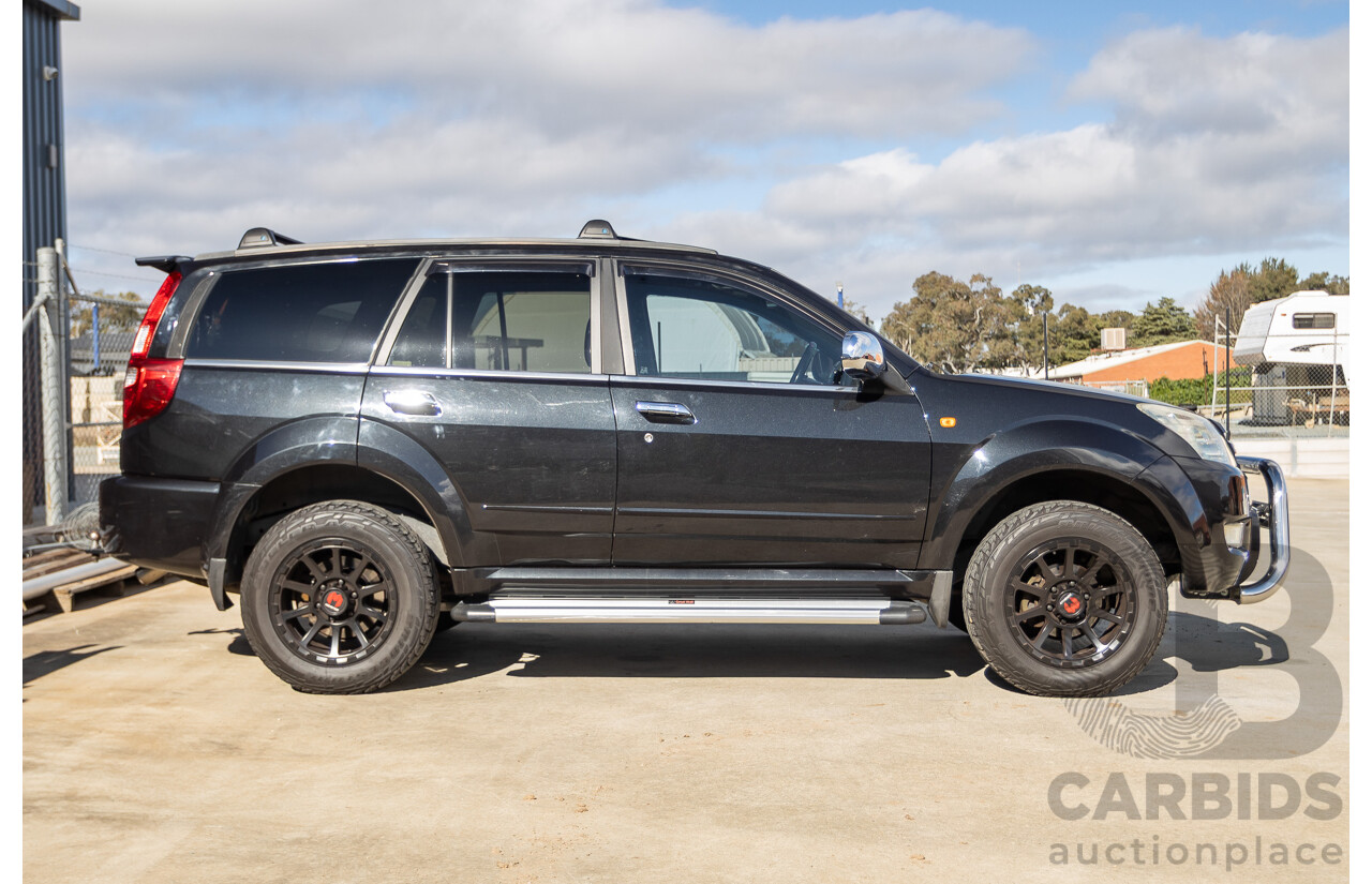 6/2010 Great Wall X240 (4x4) CC6461KY 4d Wagon Crystal Black 2.4L