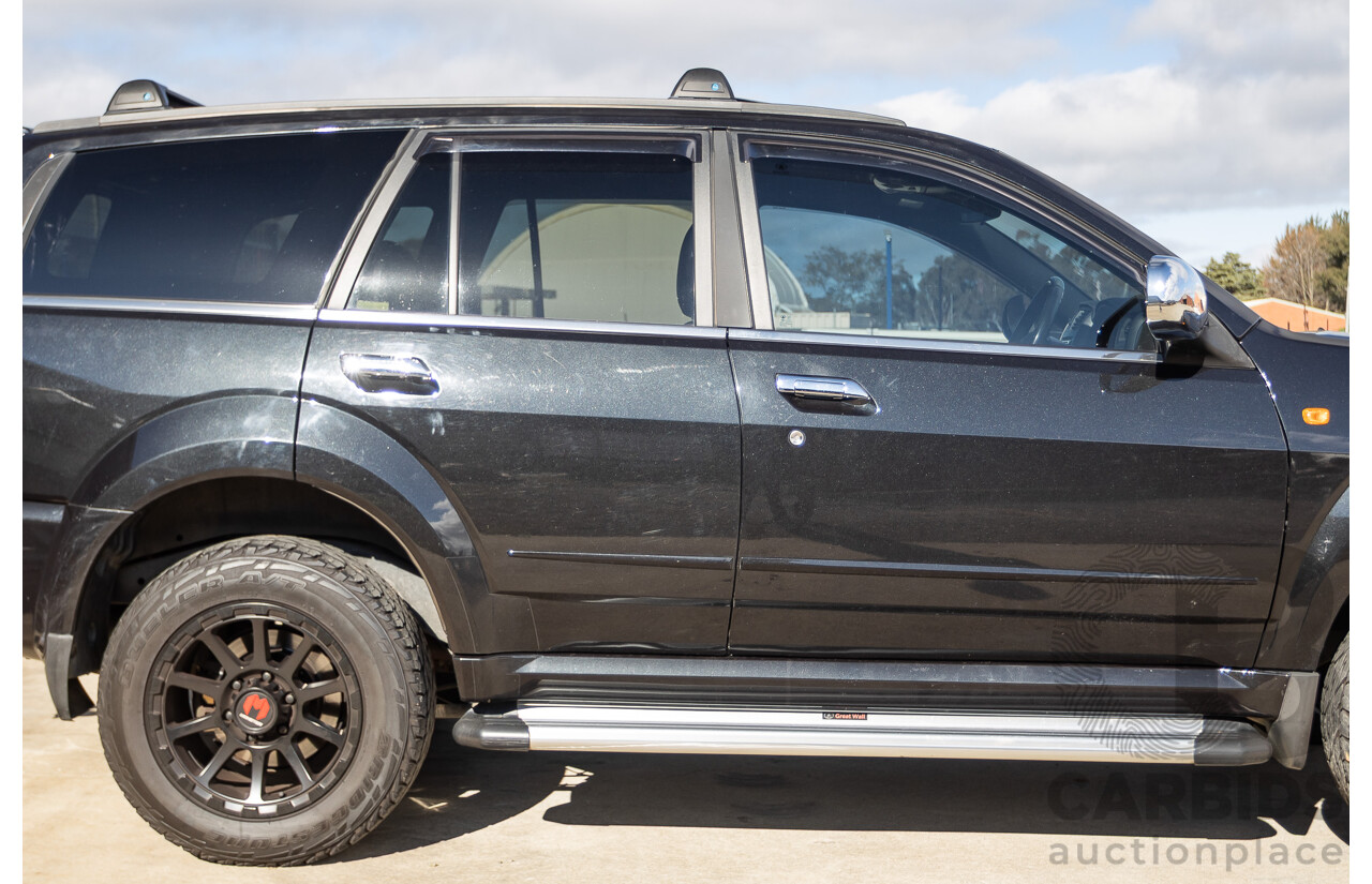 6/2010 Great Wall X240 (4x4) CC6461KY 4d Wagon Crystal Black 2.4L