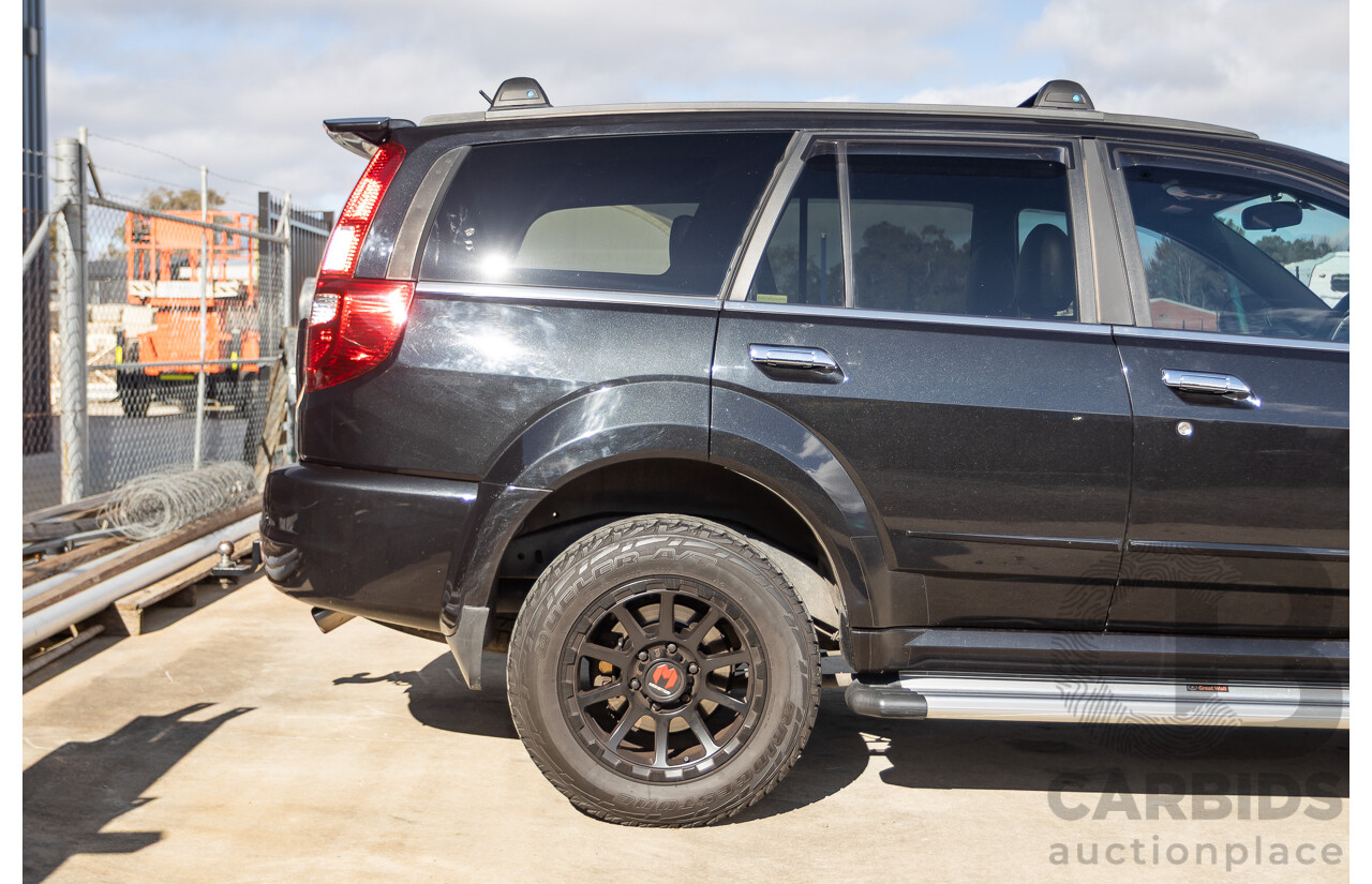 6/2010 Great Wall X240 (4x4) CC6461KY 4d Wagon Crystal Black 2.4L
