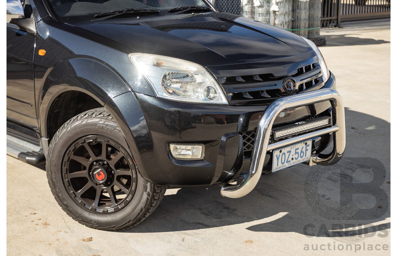 6/2010 Great Wall X240 (4x4) CC6461KY 4d Wagon Crystal Black 2.4L