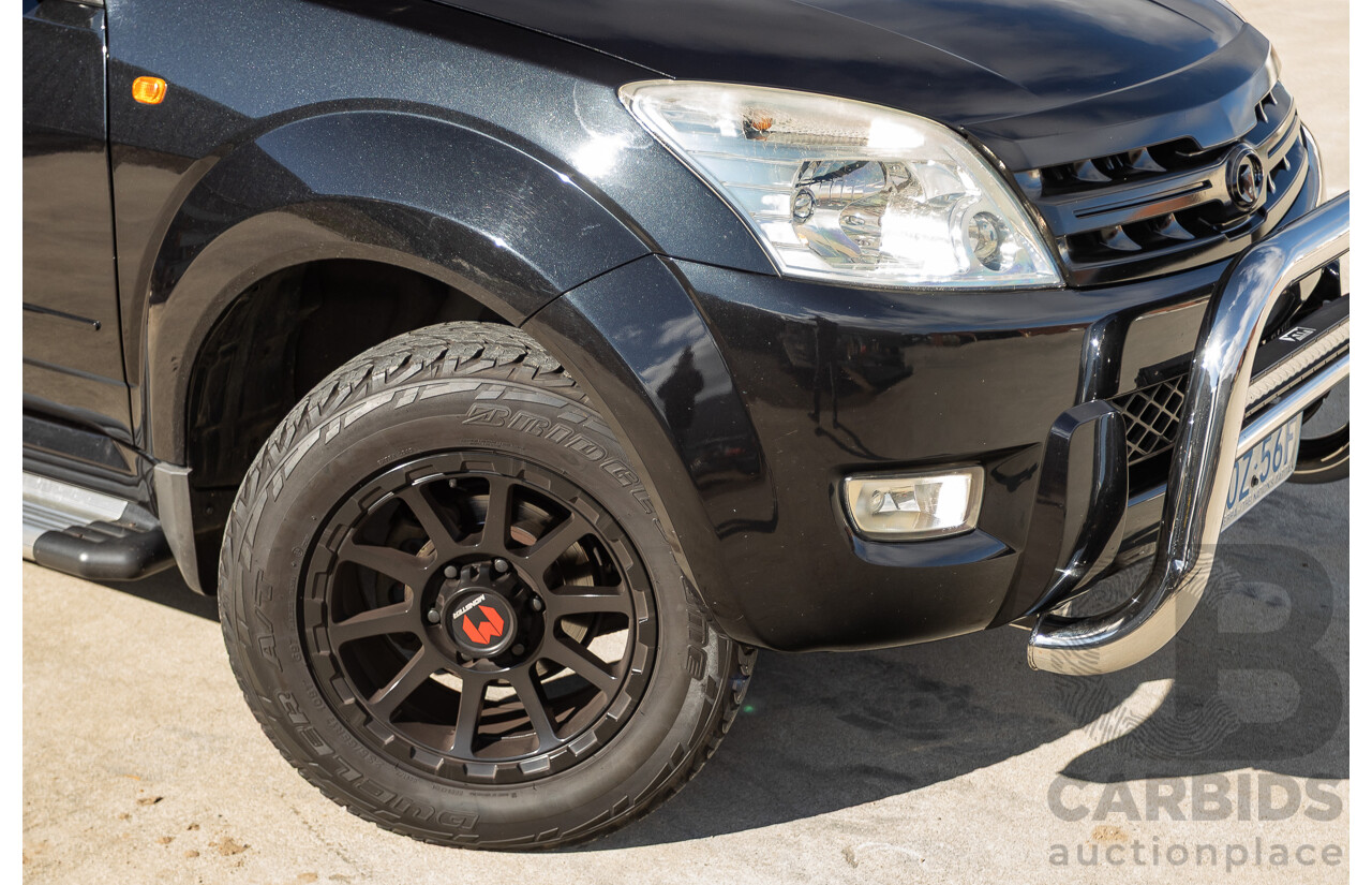 6/2010 Great Wall X240 (4x4) CC6461KY 4d Wagon Crystal Black 2.4L