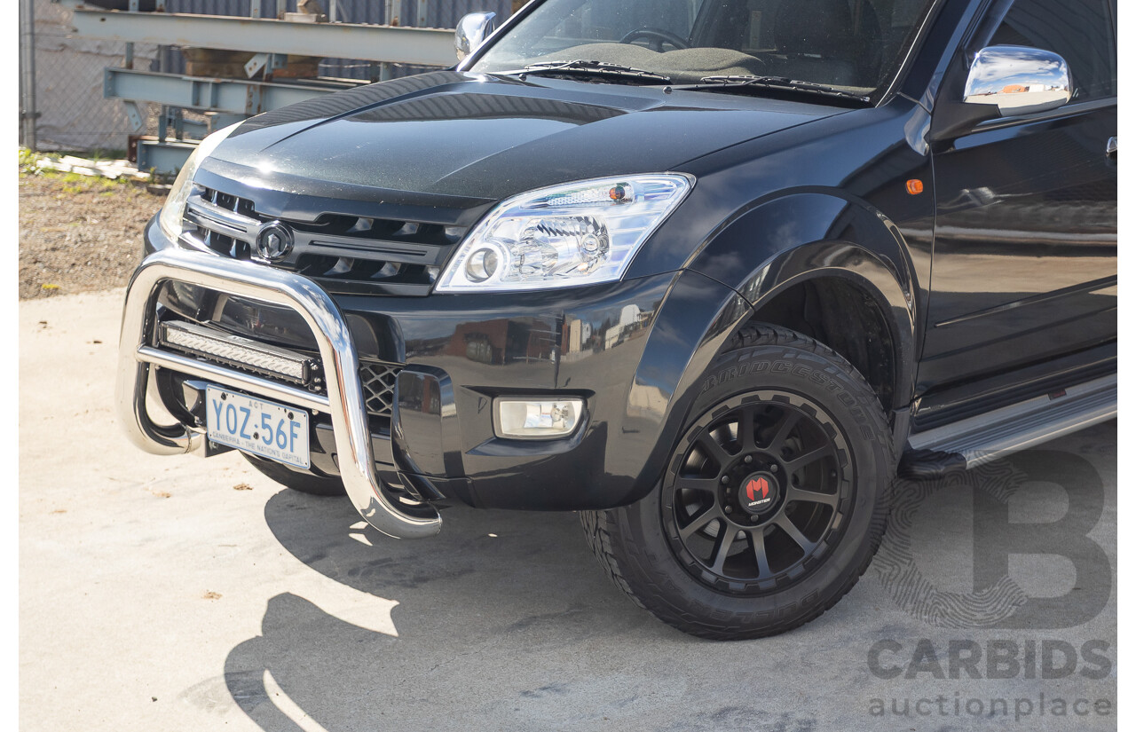6/2010 Great Wall X240 (4x4) CC6461KY 4d Wagon Crystal Black 2.4L