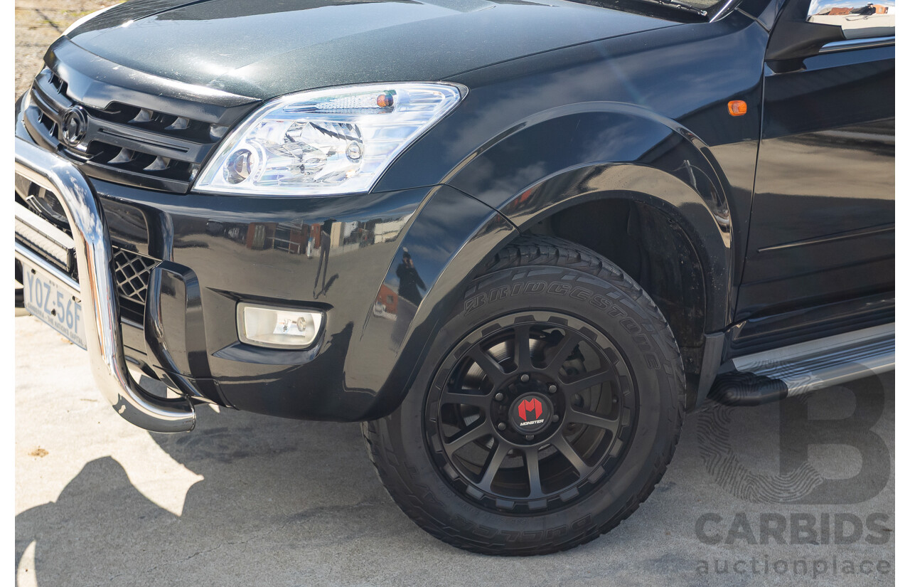 6/2010 Great Wall X240 (4x4) CC6461KY 4d Wagon Crystal Black 2.4L