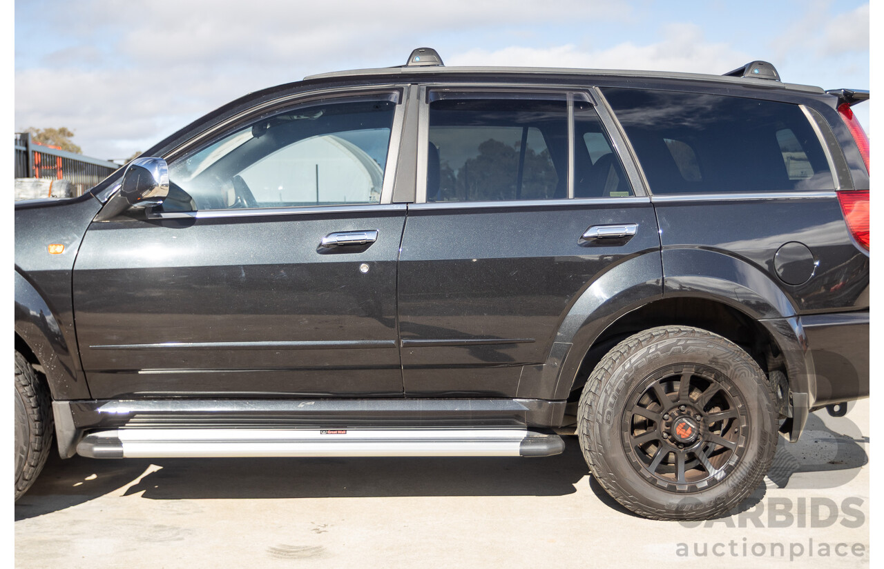 6/2010 Great Wall X240 (4x4) CC6461KY 4d Wagon Crystal Black 2.4L