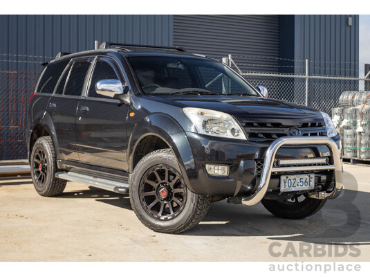 6/2010 Great Wall X240 (4x4) CC6461KY 4d Wagon Crystal Black 2.4L