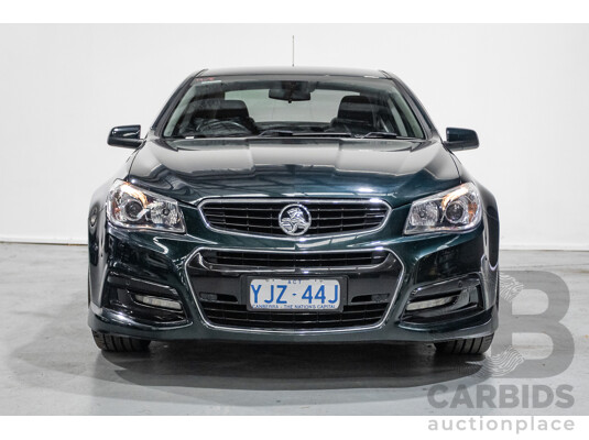 12/2013 Holden Commodore SV6 RWD VE II MY12.5 4D Sedan Regal Peacock Green 3.6L