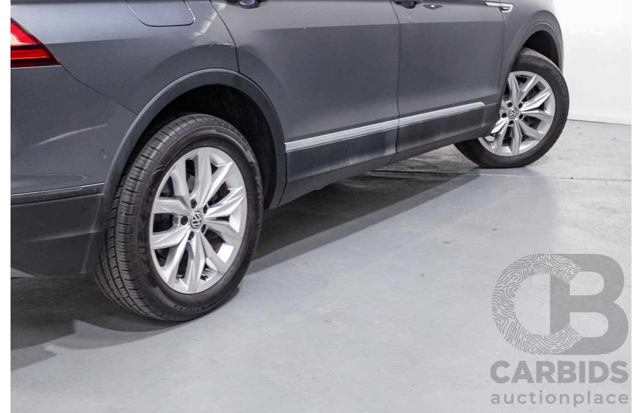 3/2020 Volkswagen Tiguan Allspace 132 TSI Comfortline (AWD) 5NA MY20 4d Wagon Platinum Gray Metallic Turbo 2.0L - 7 Seater