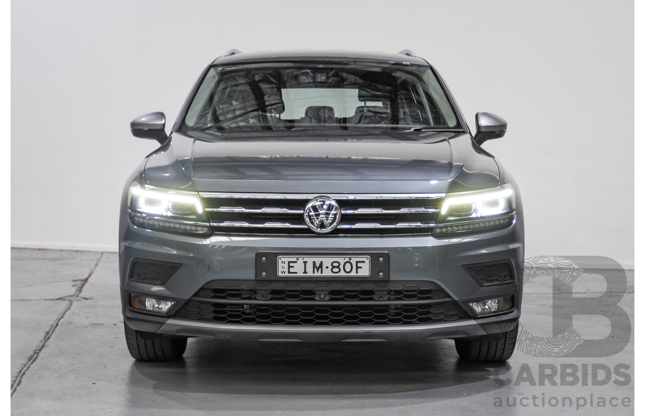 3/2020 Volkswagen Tiguan Allspace 132 TSI Comfortline (AWD) 5NA MY20 4d Wagon Platinum Gray Metallic Turbo 2.0L - 7 Seater