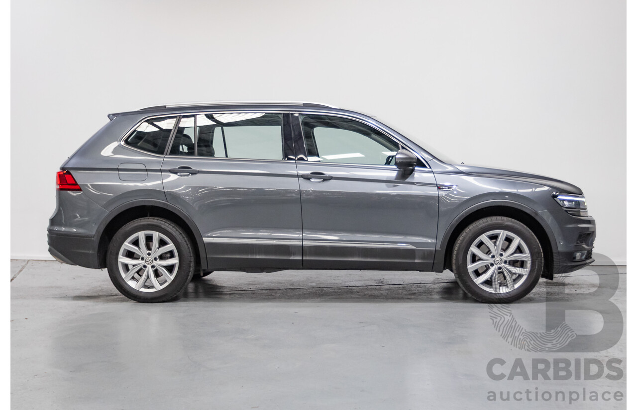 3/2020 Volkswagen Tiguan Allspace 132 TSI Comfortline (AWD) 5NA MY20 4d Wagon Platinum Gray Metallic Turbo 2.0L - 7 Seater