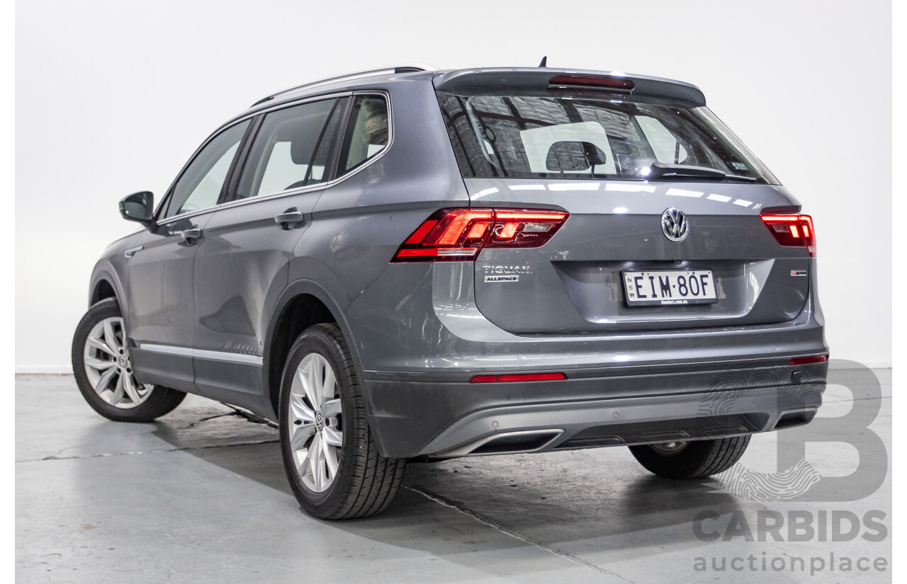 3/2020 Volkswagen Tiguan Allspace 132 TSI Comfortline (AWD) 5NA MY20 4d Wagon Platinum Gray Metallic Turbo 2.0L - 7 Seater