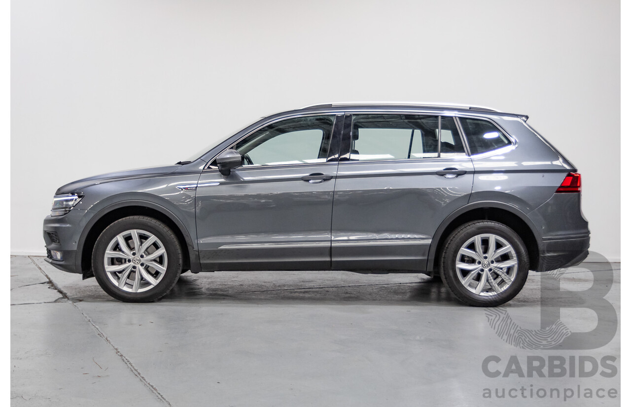 3/2020 Volkswagen Tiguan Allspace 132 TSI Comfortline (AWD) 5NA MY20 4d Wagon Platinum Gray Metallic Turbo 2.0L - 7 Seater