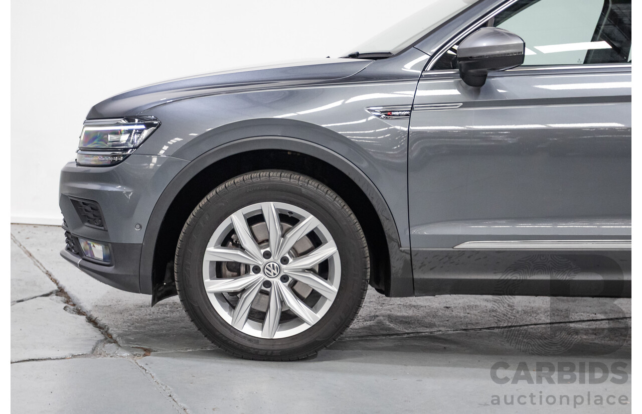3/2020 Volkswagen Tiguan Allspace 132 TSI Comfortline (AWD) 5NA MY20 4d Wagon Platinum Gray Metallic Turbo 2.0L - 7 Seater