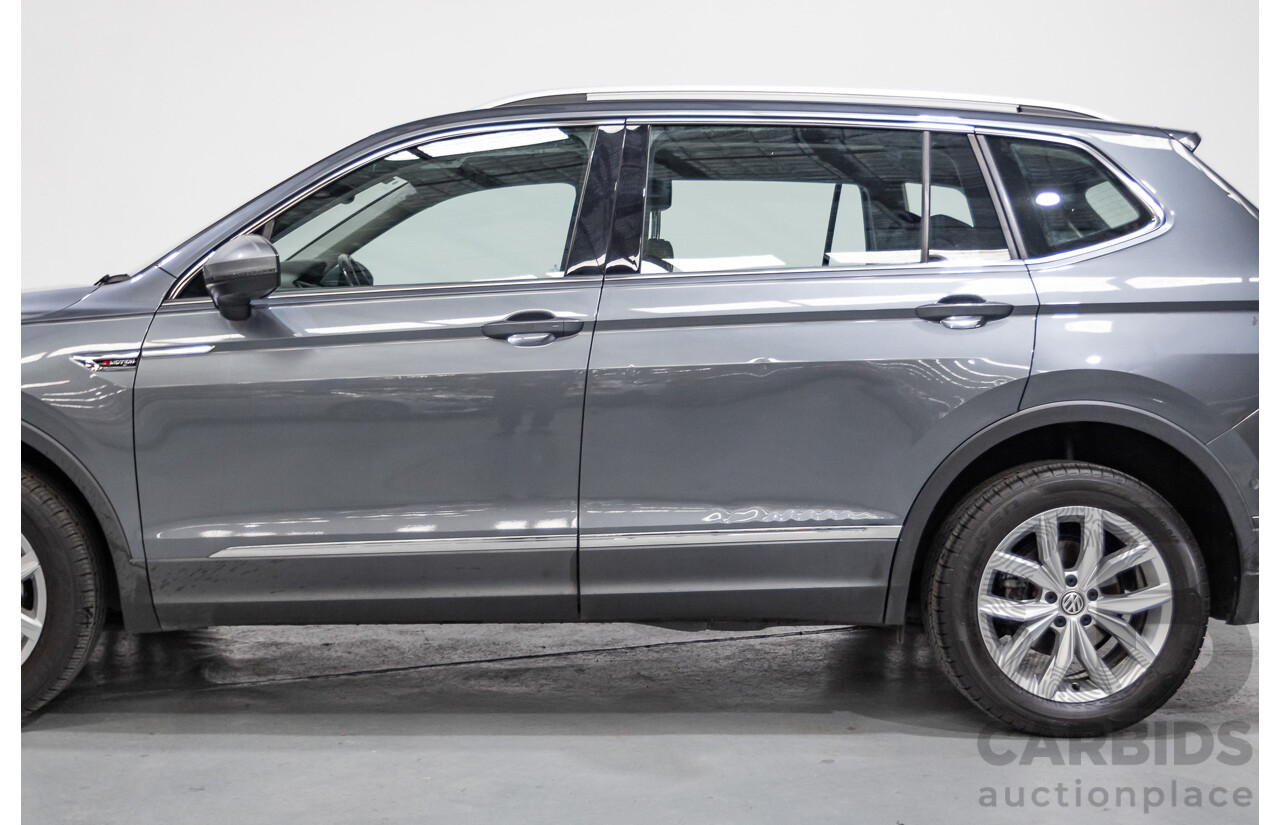3/2020 Volkswagen Tiguan Allspace 132 TSI Comfortline (AWD) 5NA MY20 4d Wagon Platinum Gray Metallic Turbo 2.0L - 7 Seater