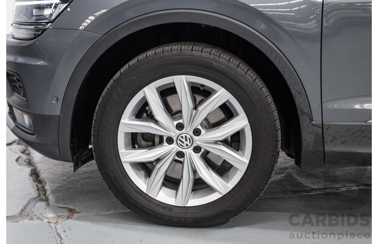 3/2020 Volkswagen Tiguan Allspace 132 TSI Comfortline (AWD) 5NA MY20 4d Wagon Platinum Gray Metallic Turbo 2.0L - 7 Seater