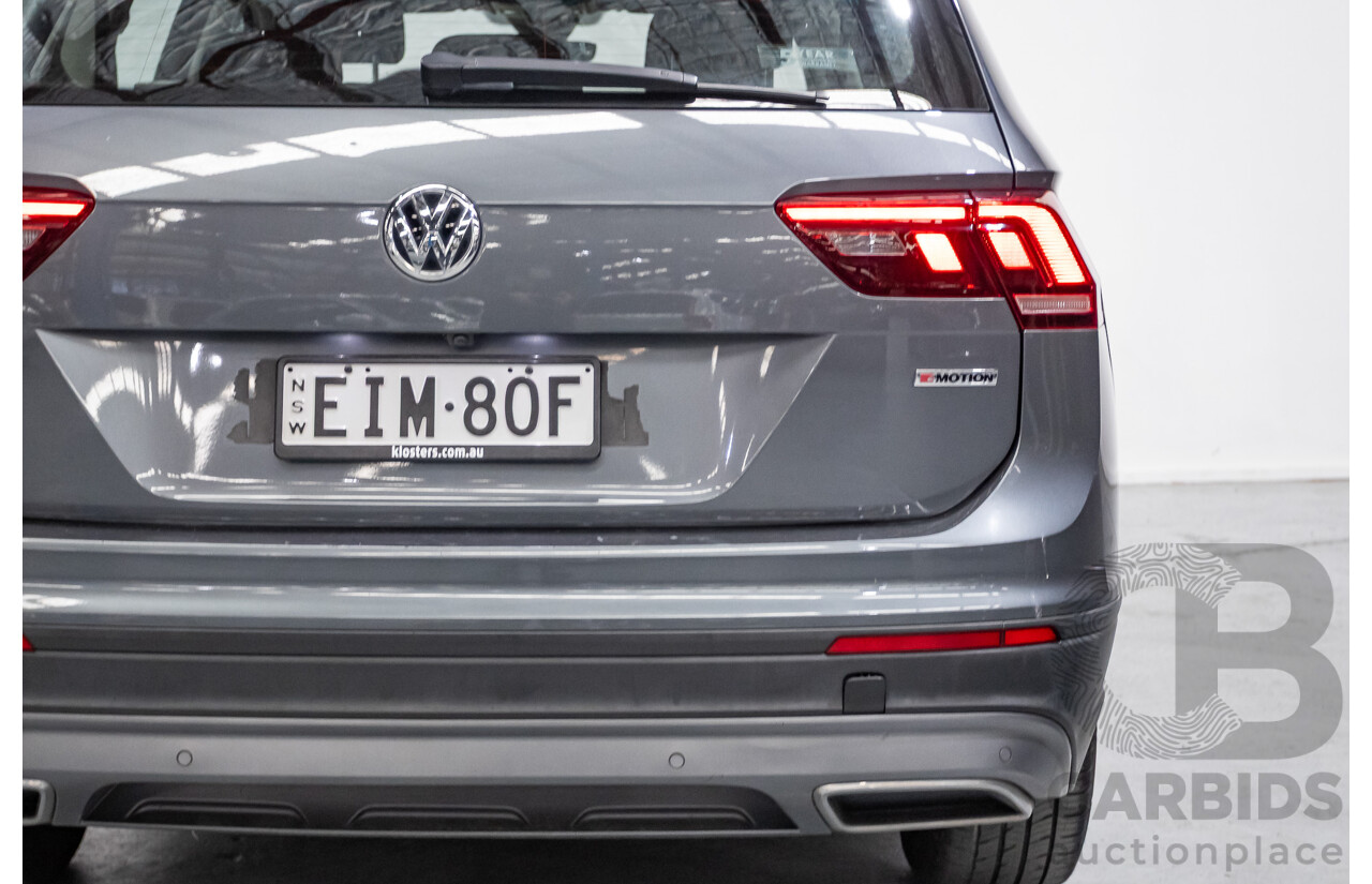 3/2020 Volkswagen Tiguan Allspace 132 TSI Comfortline (AWD) 5NA MY20 4d Wagon Platinum Gray Metallic Turbo 2.0L - 7 Seater