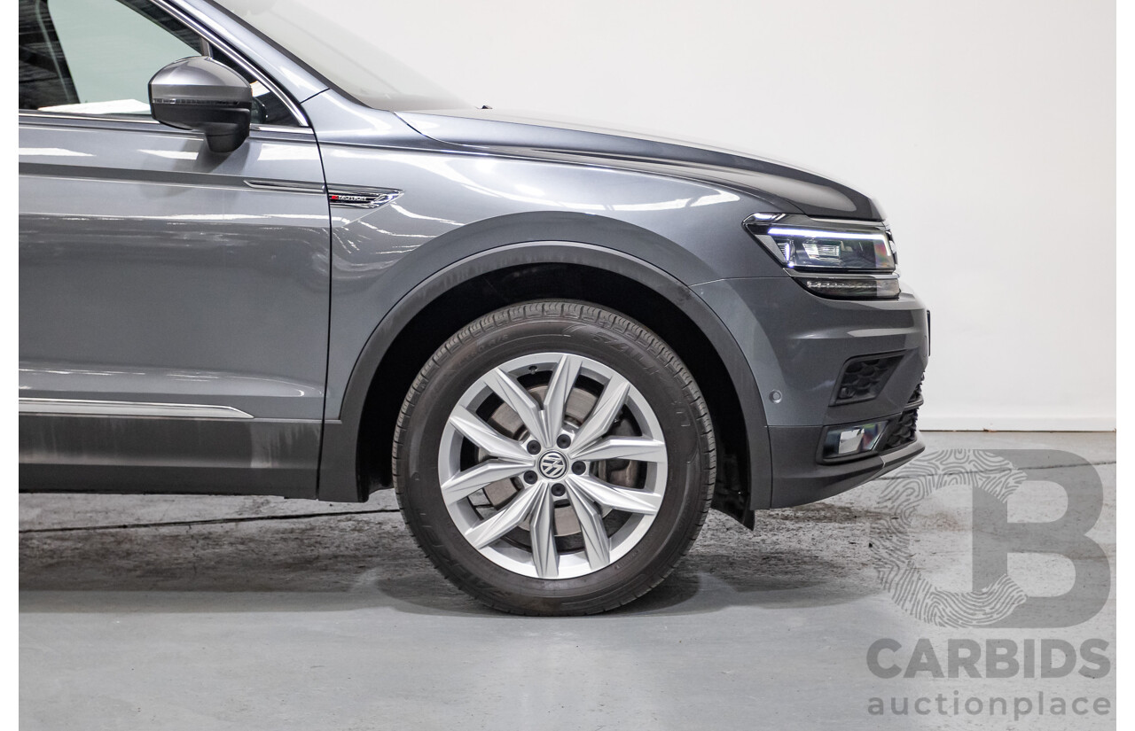 3/2020 Volkswagen Tiguan Allspace 132 TSI Comfortline (AWD) 5NA MY20 4d Wagon Platinum Gray Metallic Turbo 2.0L - 7 Seater