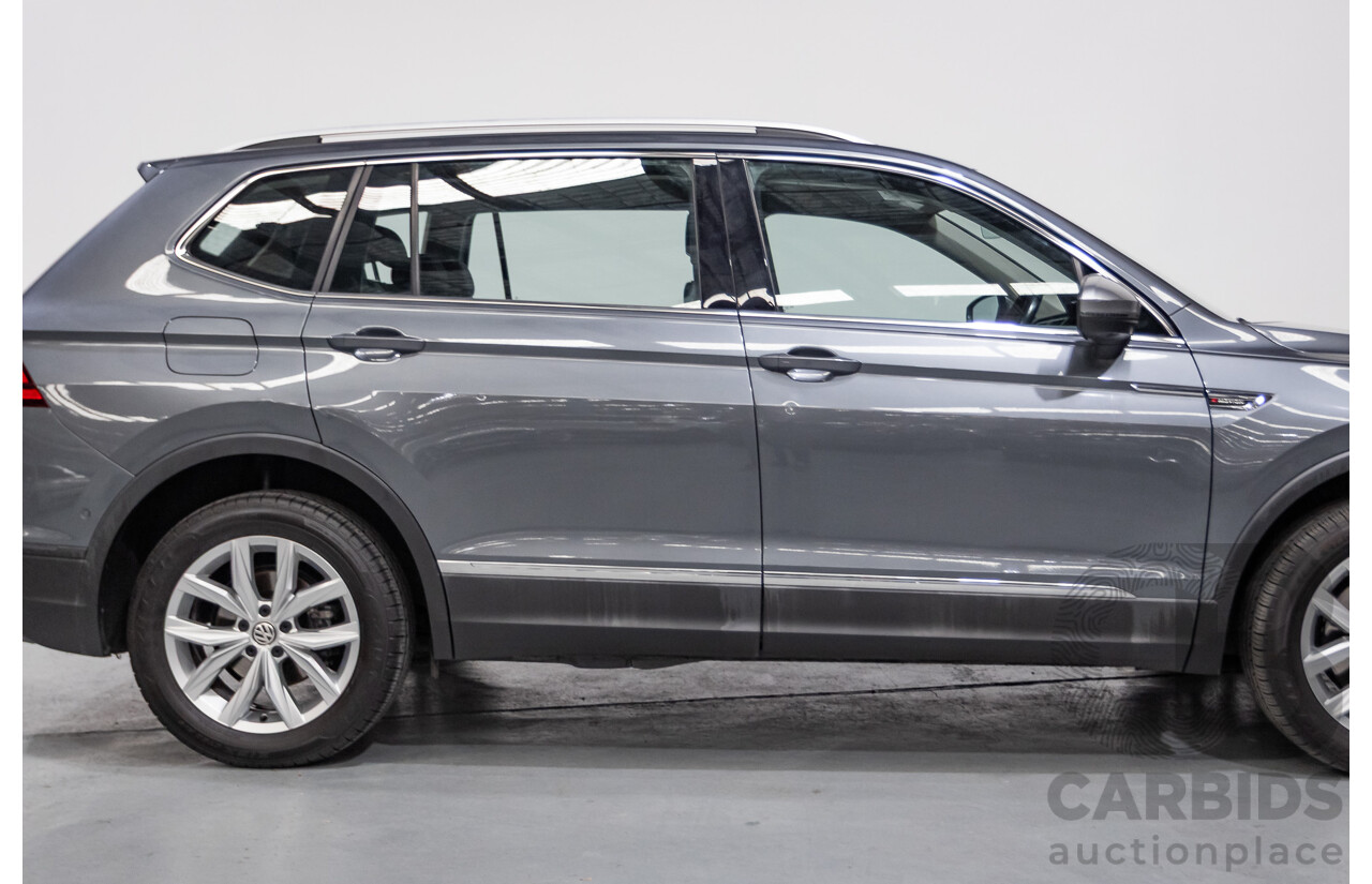 3/2020 Volkswagen Tiguan Allspace 132 TSI Comfortline (AWD) 5NA MY20 4d Wagon Platinum Gray Metallic Turbo 2.0L - 7 Seater