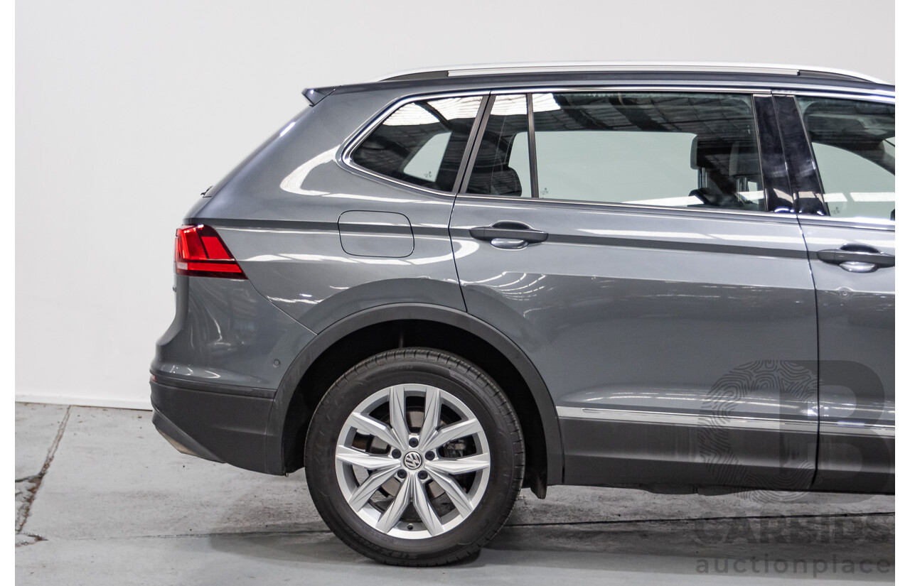3/2020 Volkswagen Tiguan Allspace 132 TSI Comfortline (AWD) 5NA MY20 4d Wagon Platinum Gray Metallic Turbo 2.0L - 7 Seater