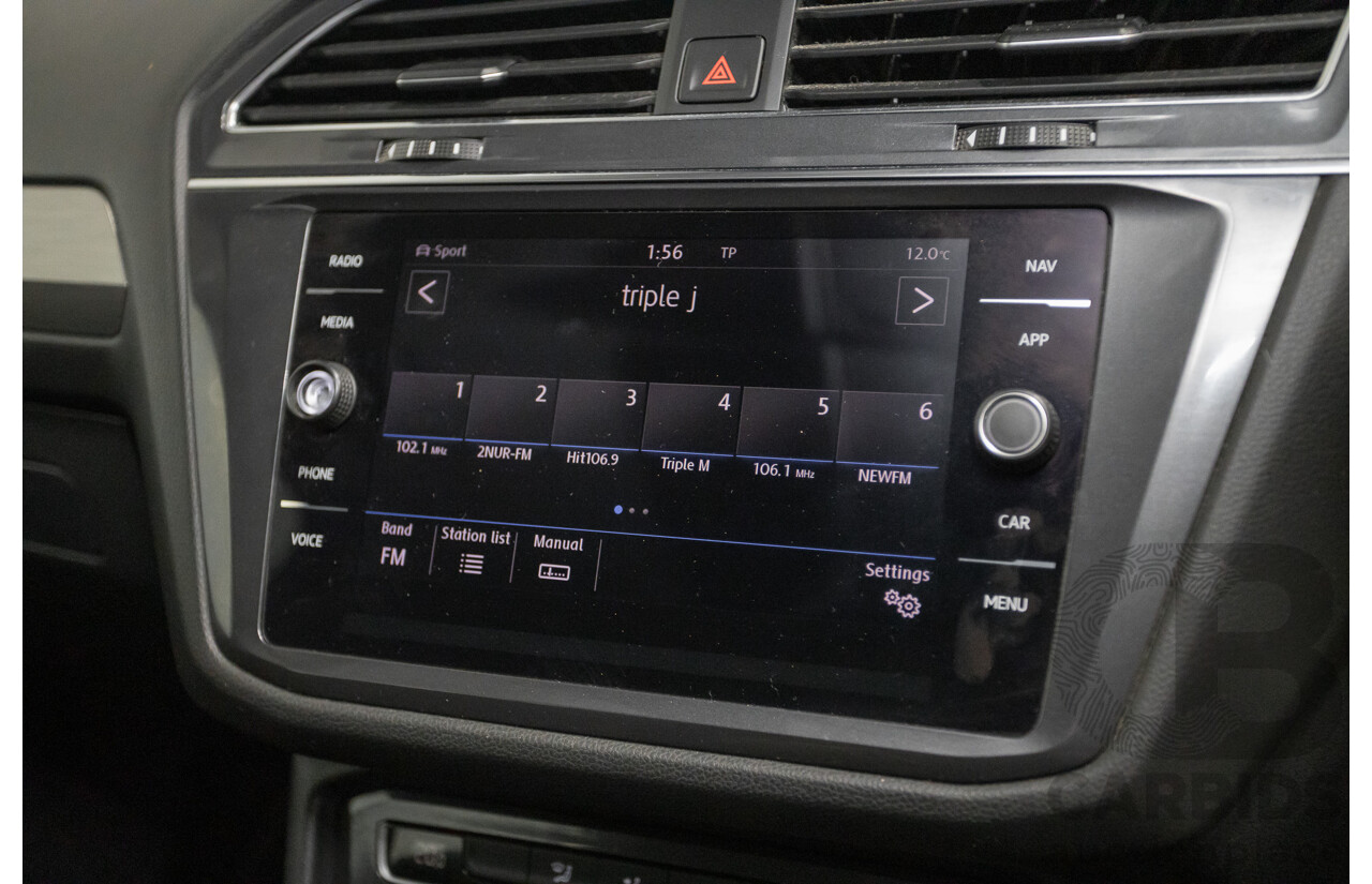3/2020 Volkswagen Tiguan Allspace 132 TSI Comfortline (AWD) 5NA MY20 4d Wagon Platinum Gray Metallic Turbo 2.0L - 7 Seater