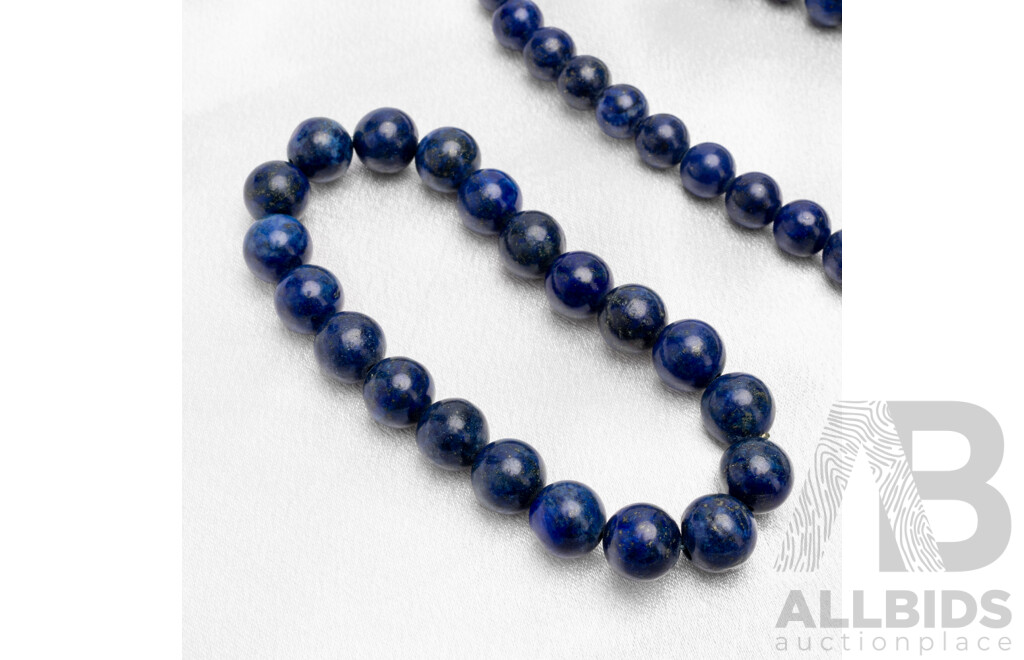 Lapis Lazuli Necklace, Bracelet & Earrings Set