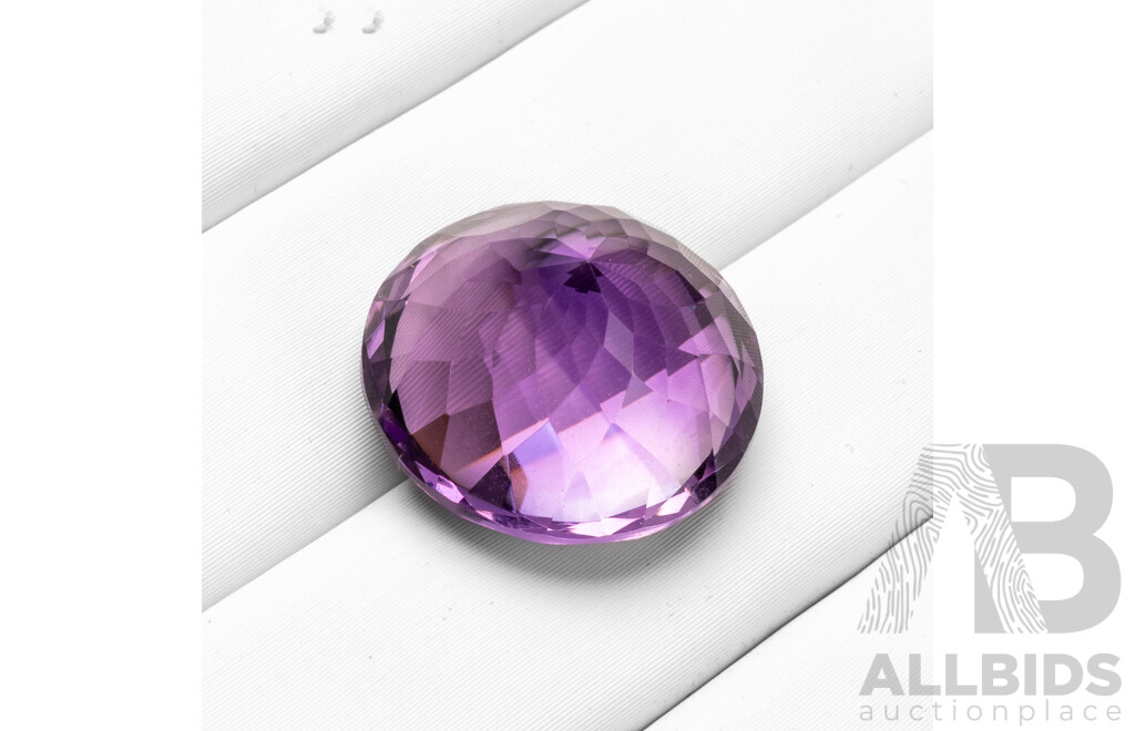 14.9ct Round Cut Natural Amethyst