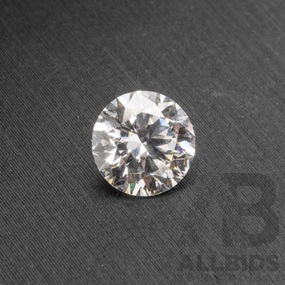 1.05ct Round Brilliant Cut Lab Diamond with Diamond Report