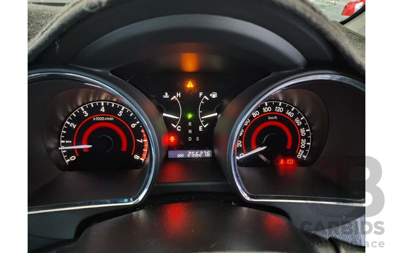 11/2011 Toyota Kluger Grande (4x4) GSU45R MY11 UPGRADE 4d Wagon Blue 3.5L