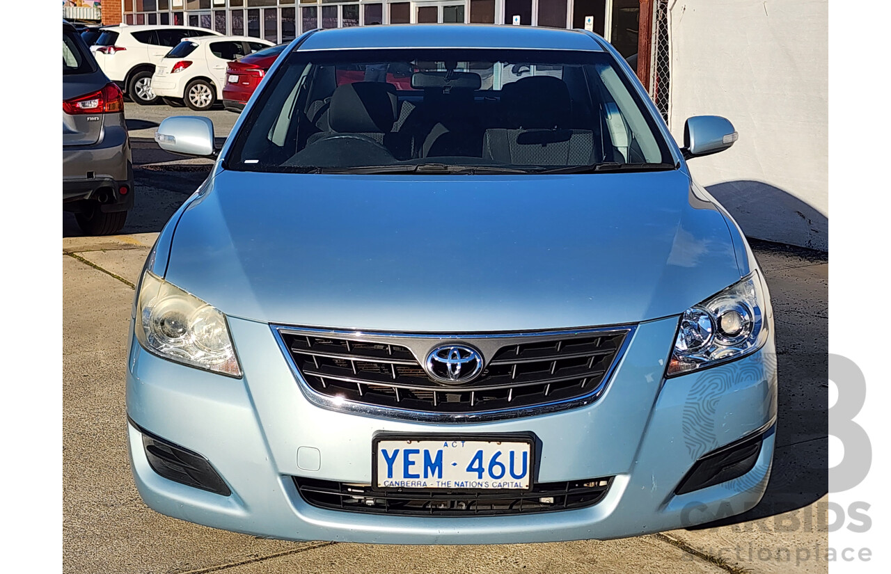 09/2008 Toyota Aurion AT-X GSV40R 4d Sedan Blue 3.5L