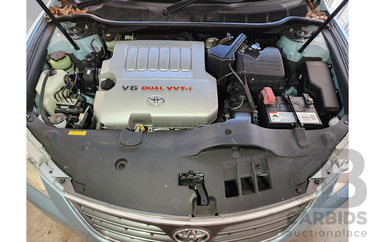 09/2008 Toyota Aurion AT-X GSV40R 4d Sedan Blue 3.5L