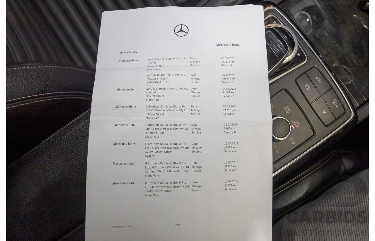 7/2016 Mercedes-Benz GLS500 4MATIC AMG Pack (AWD) X166 4d Wagon Designo Diamond White Metallic Twin Turbo V8 4.7L - 7 Seater