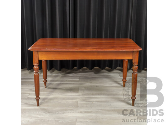 Victorian Cedar Kitchen Table