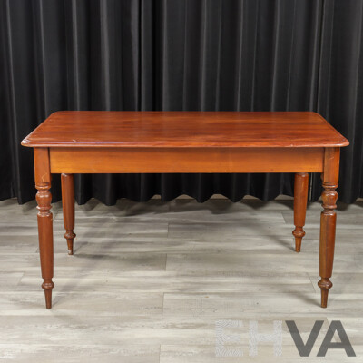 Victorian Cedar Kitchen Table