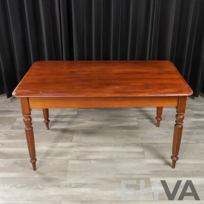 Victorian Cedar Kitchen Table