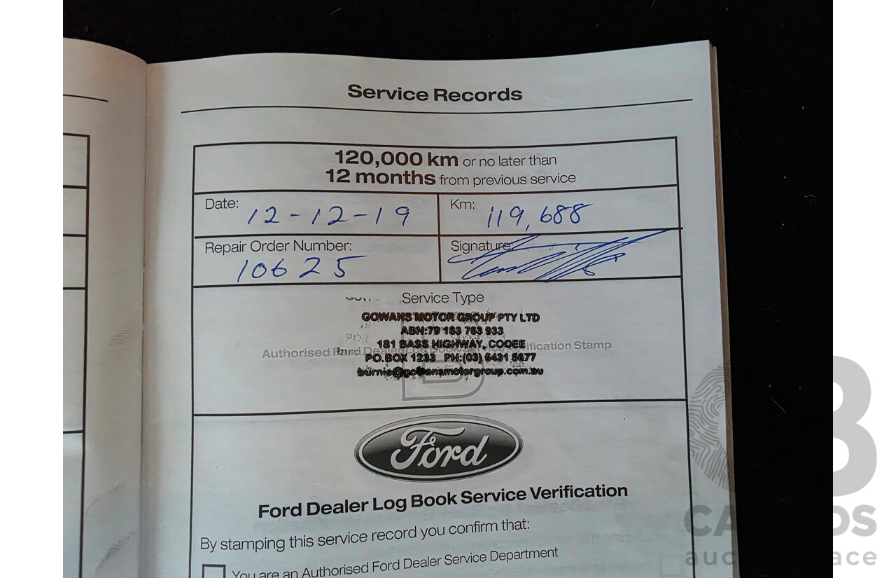 07/2017 Ford Escape Ambiente (FWD) ZG 4D Wagon Lightning Blue Metallic Turbo 1.5L