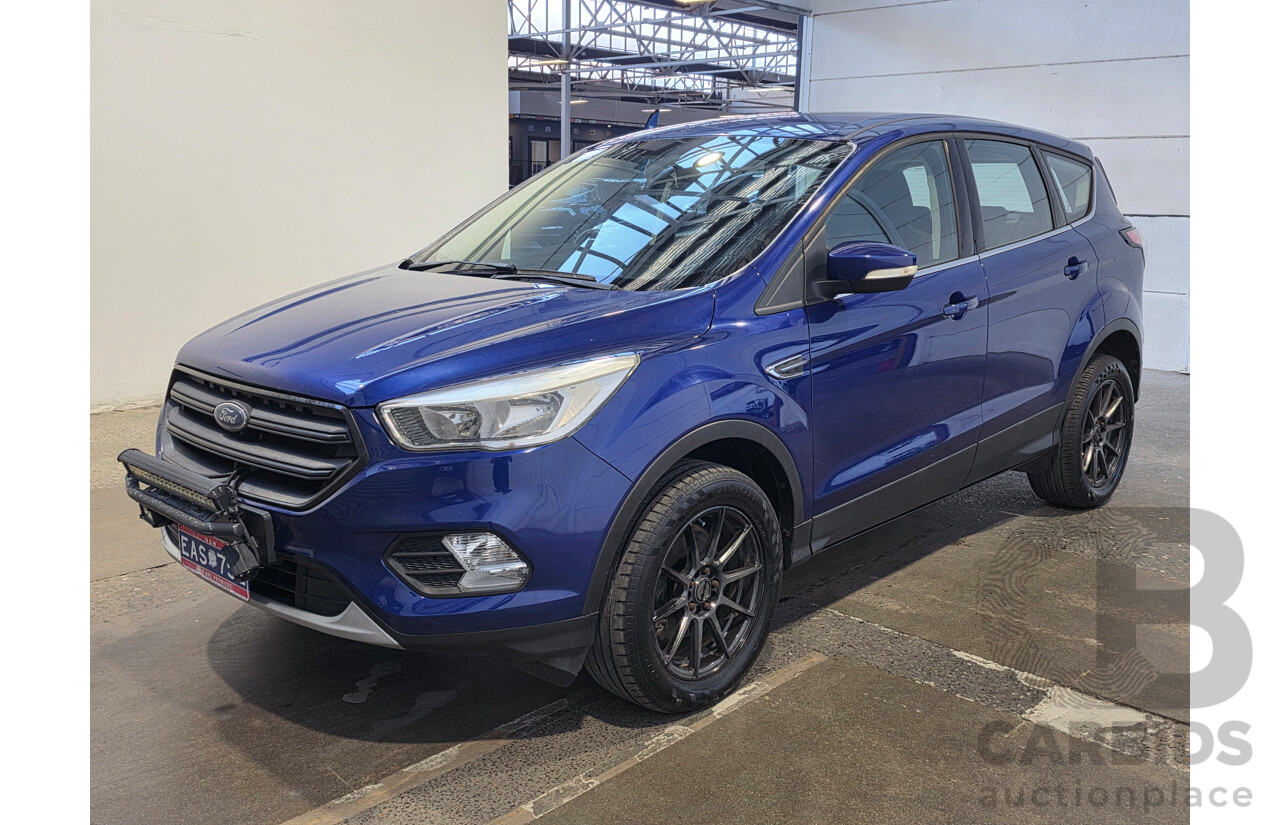 07/2017 Ford Escape Ambiente (FWD) ZG 4D Wagon Lightning Blue Metallic Turbo 1.5L