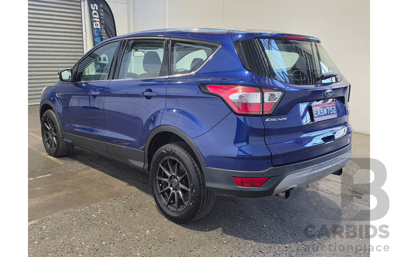 07/2017 Ford Escape Ambiente (FWD) ZG 4D Wagon Lightning Blue Metallic Turbo 1.5L