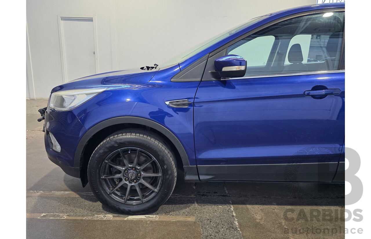 07/2017 Ford Escape Ambiente (FWD) ZG 4D Wagon Lightning Blue Metallic Turbo 1.5L