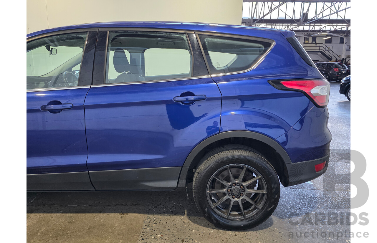 07/2017 Ford Escape Ambiente (FWD) ZG 4D Wagon Lightning Blue Metallic Turbo 1.5L