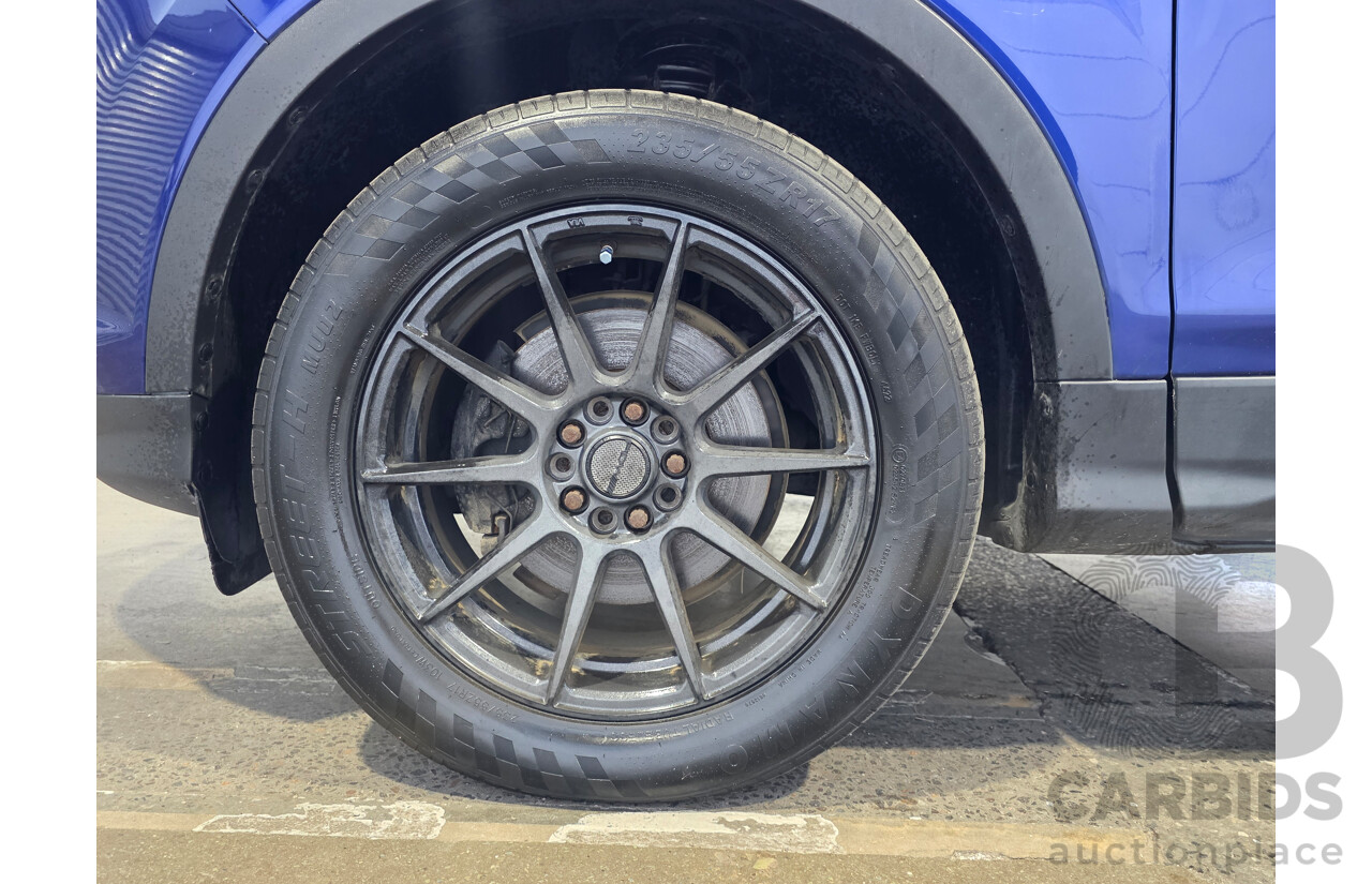 07/2017 Ford Escape Ambiente (FWD) ZG 4D Wagon Lightning Blue Metallic Turbo 1.5L